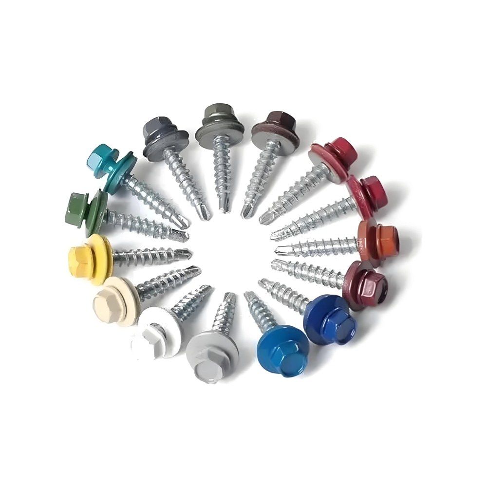 Paint-baked Hex Head Self-drilling Screws